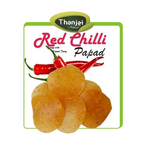 Red Chilli Pappad 