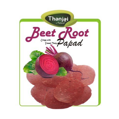 Beet Root Pappad