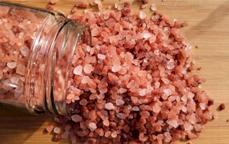 Himalayan Pink Salt Jar