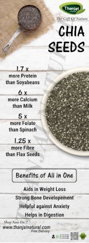 Raw Chia Seeds (Pouch)