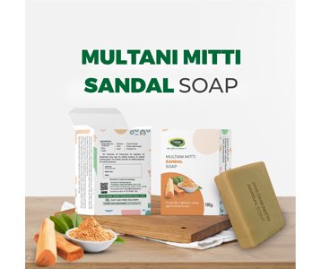 Multani Mitti Sandal Soap 