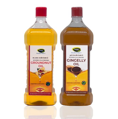 1Ltr Gingelly Oil + 1Ltr Groundnut Oil