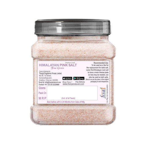 Himalayan Pink Salt (Fine Grain) Jar