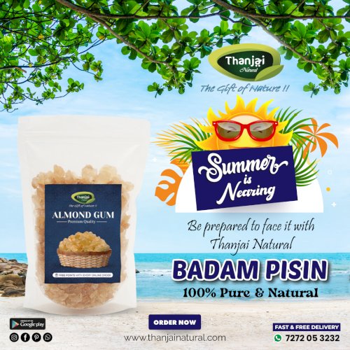 Almond Gum Badam Pisin (pouch)