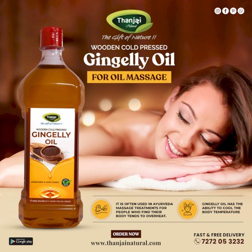 1Ltr Gingelly Oil + 1Ltr Groundnut Oil