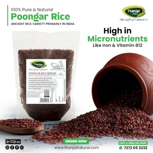 Thanjai Natural Poongar Rice