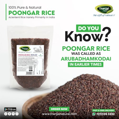 Thanjai Natural Poongar Rice