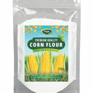 Thanjai Natural Premium Quality Corn Flour | Maize flour | Makka Atta for Baking & Cooking & Gluten-Free Corn Starch (Pouch)