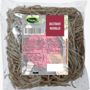 Thanjai Natural Beetroot Homemade Natural Noodles (No Preservatives, No Chemicals, No Artificial Extract)