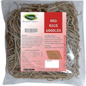 Thanjai Natural Red Rice Homemade Natural Noodles (No Preservatives, No Chemicals, No Artificial Extract)