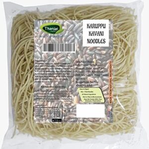 Thanjai Natural Karuppu Kavuni (Black Rice) Homemade Natural Noodles (No Preservatives, No Chemicals, No Artificial Extract)