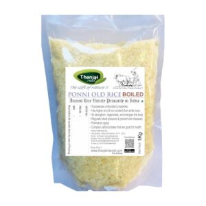 Thanjai Natural Old Ponni Boiled Rice 100% Natural Traditional Rice