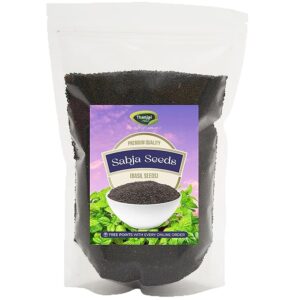 Thanjai Natural Raw Basil Seeds 250g | Sabja Seeds | Tukmaria Seeds | Helps in Weight Loss, Natural Stress Reliever, Reduce body heat