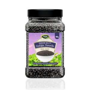 Thanjai Natural Raw Basil Seeds 500g | Sabja Seeds | Tukmaria Seeds | Helps in Weight Loss, Natural Stress Reliever, Reduce body heat