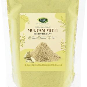 Thanjai Natural Multani Mitti Powder for Face | Fuller's Earth, Bentonite Clay